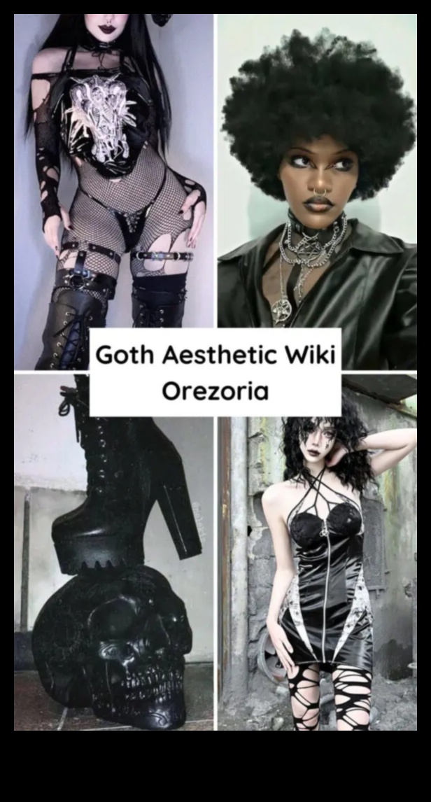 البهجة القوطية: تزين نفسك في روعة مظلمة