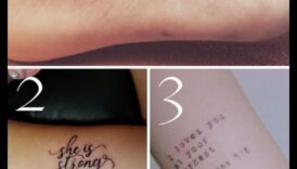 الوصايا الصغيرة: قصص شخصية تُروى في وشم المعصم