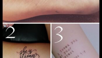 الوصايا الصغيرة: قصص شخصية تُروى في وشم المعصم