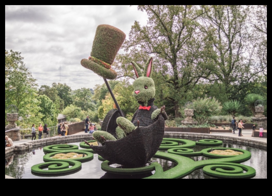 الملاذ النباتي: التنقل في نزوة المنحوتات الخارجية