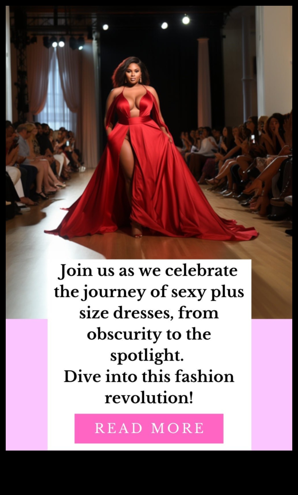 المنحنيات والأزياء الراقية: ملابس أنيقة ذات مقاسات كبيرة للجميع