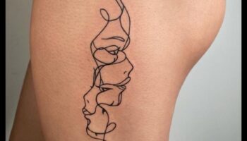 البساطة تتحدث: الكشف عن أناقة فن الوشم البسيط