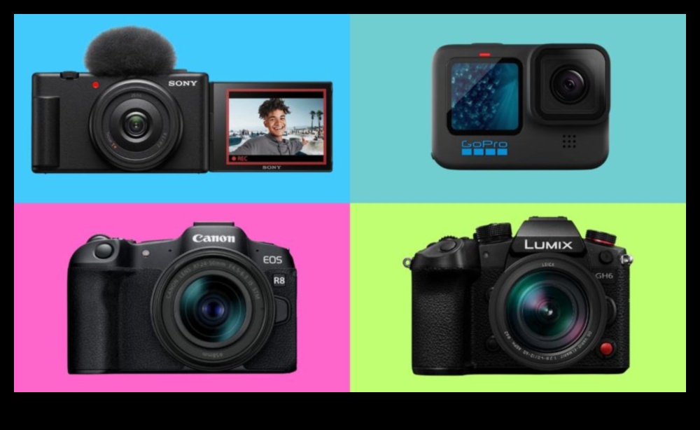 المسرات الرقمية: الكاميرات التي تعيد تعريف جودة الصور والفيديو