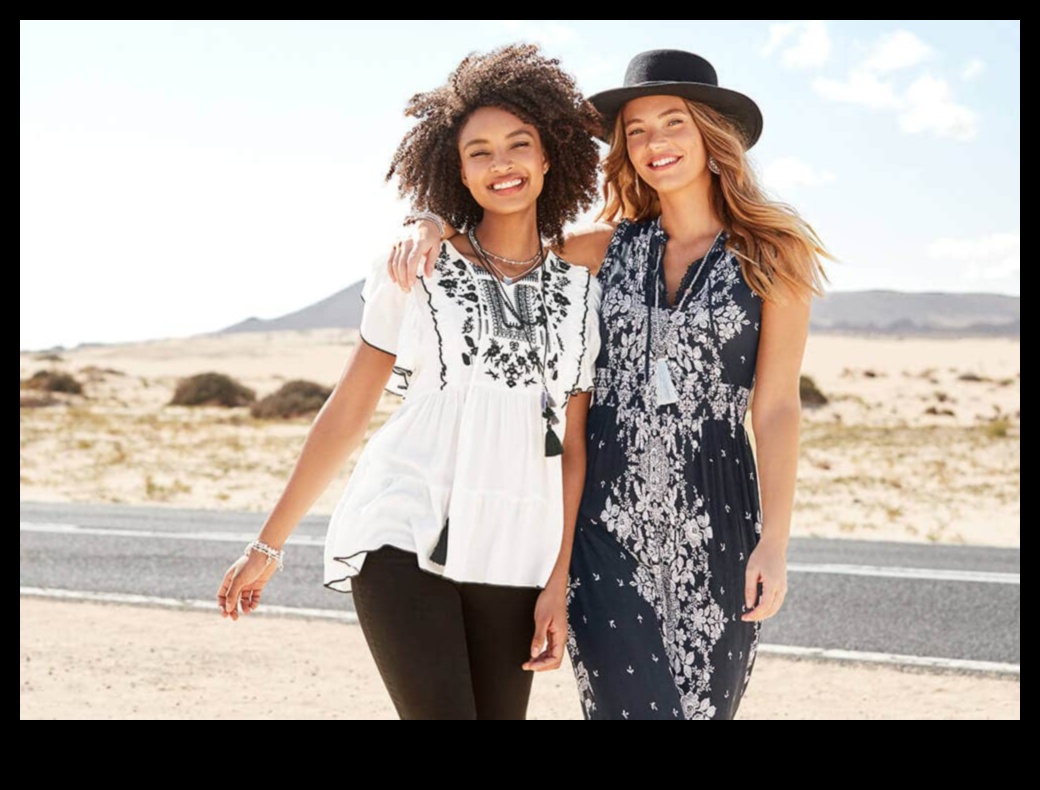 إحساس غروب الشمس: ملابس صيفية أنيقة لسحر الليل