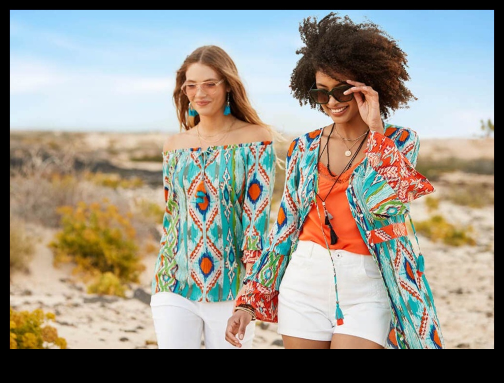 إحساس غروب الشمس: ملابس صيفية أنيقة لسحر الليل