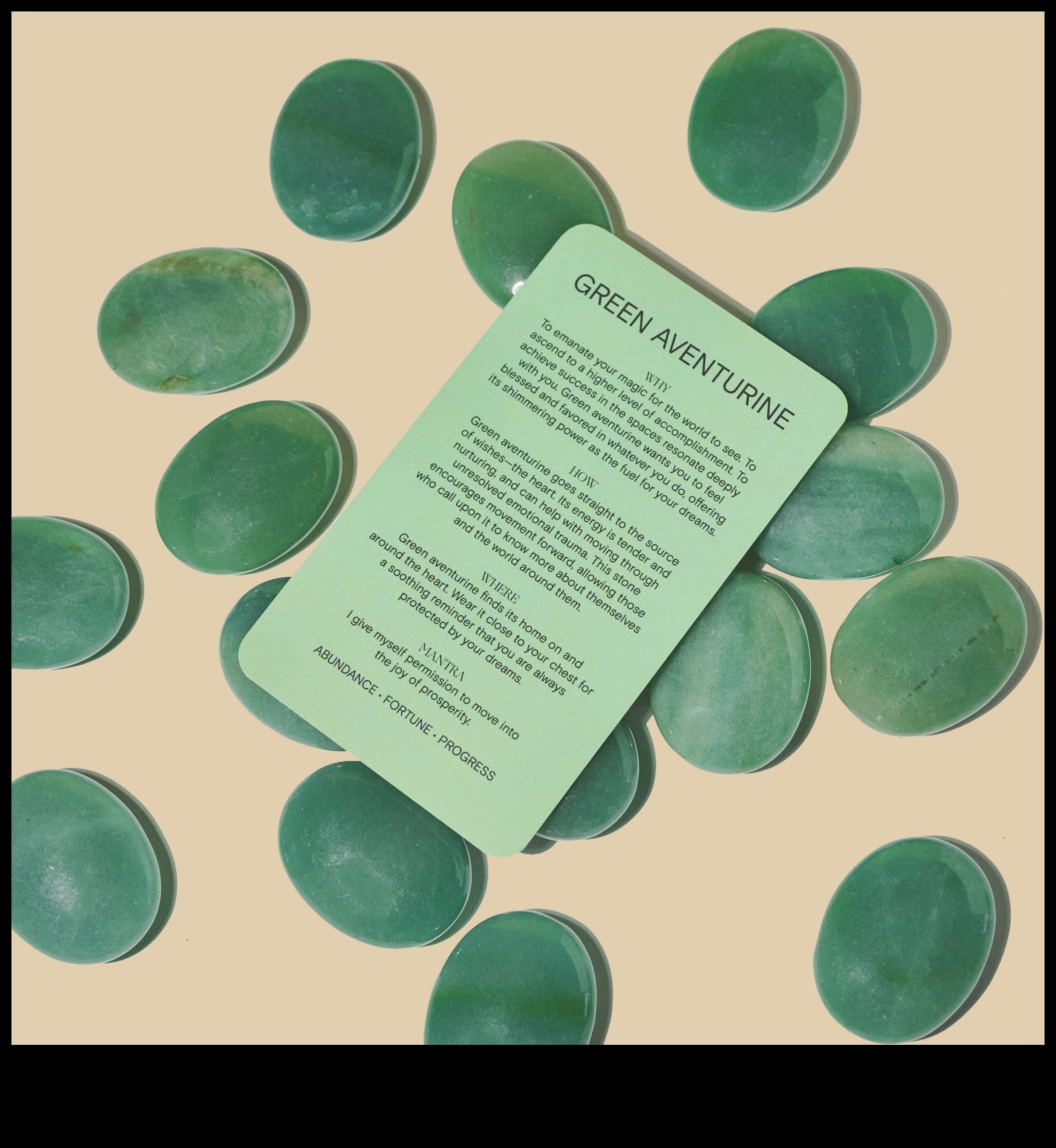 هالة الأفينتورين: يشع الرخاء مع الأفينتورين الأخضر