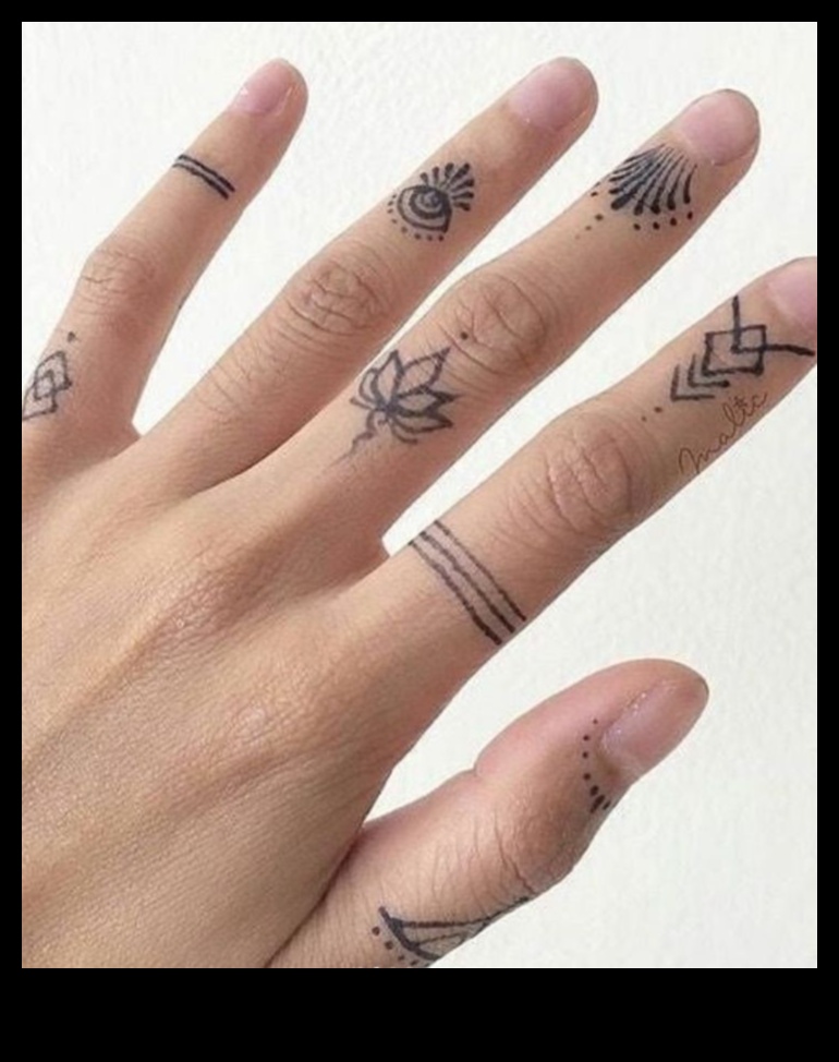 انتصارات صغيرة: انطلق في رحلة وشم الأصابع الفريد