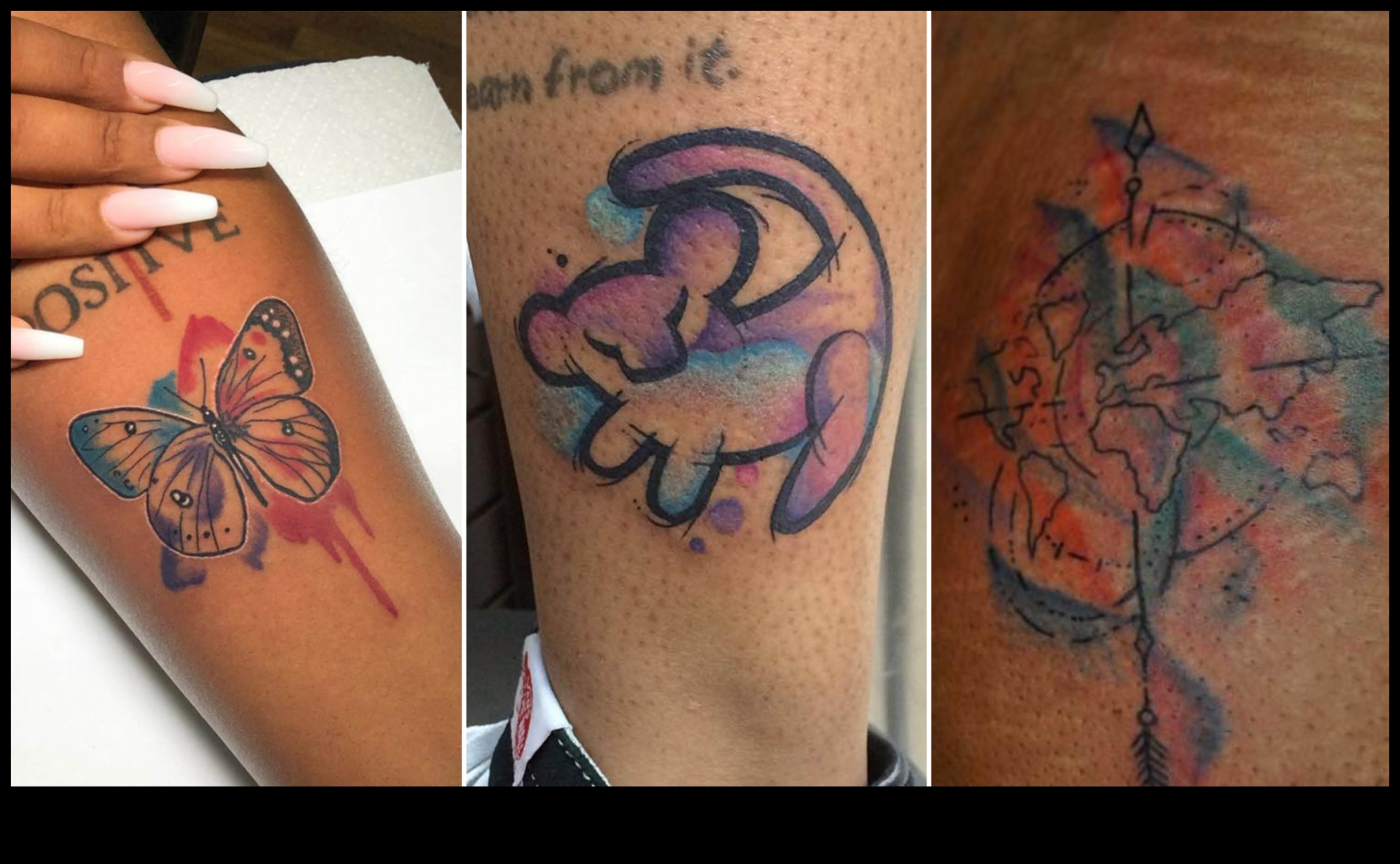 اللوحات الثقافية: تصاميم وشم متنوعة عبر الحدود