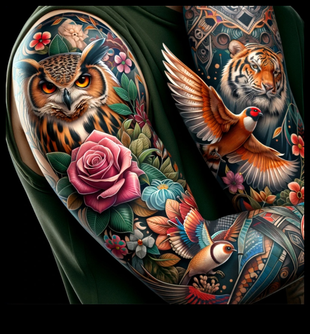 إحياء التقاليد: أفكار الوشم الكلاسيكية مع لمسة