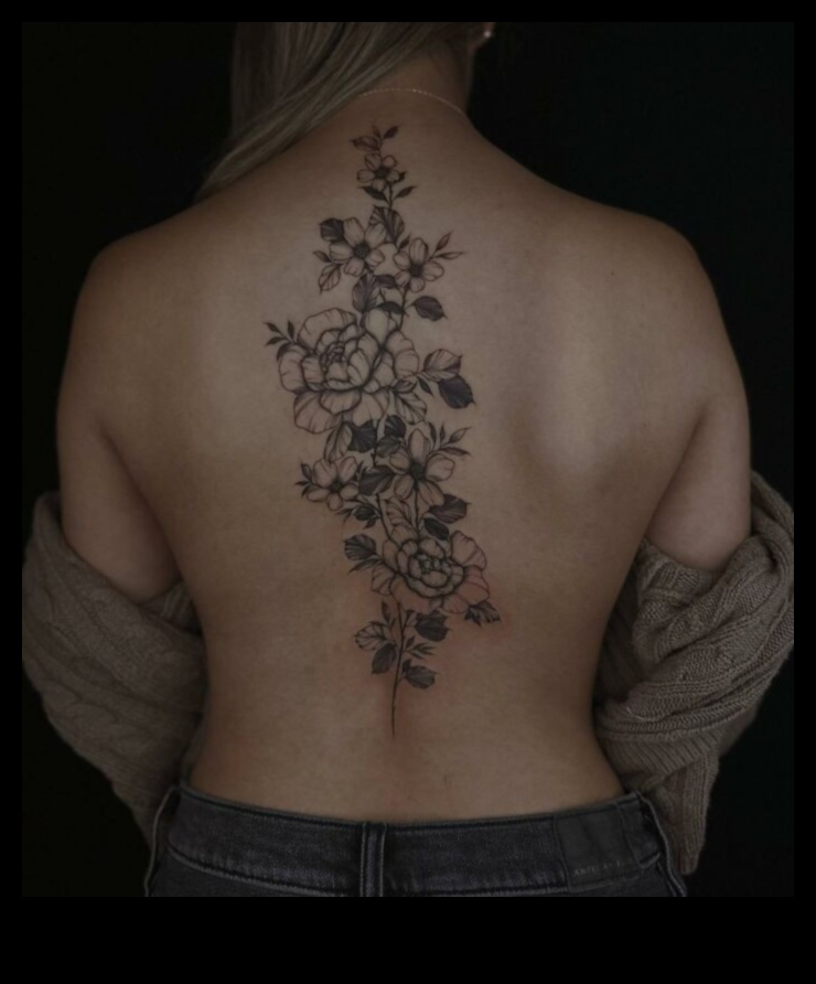 قماش العمود الفقري: استكشاف فن الوشم الخلفي الملحمي