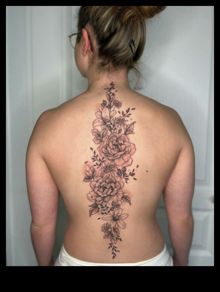 قماش العمود الفقري: استكشاف فن الوشم الخلفي الملحمي