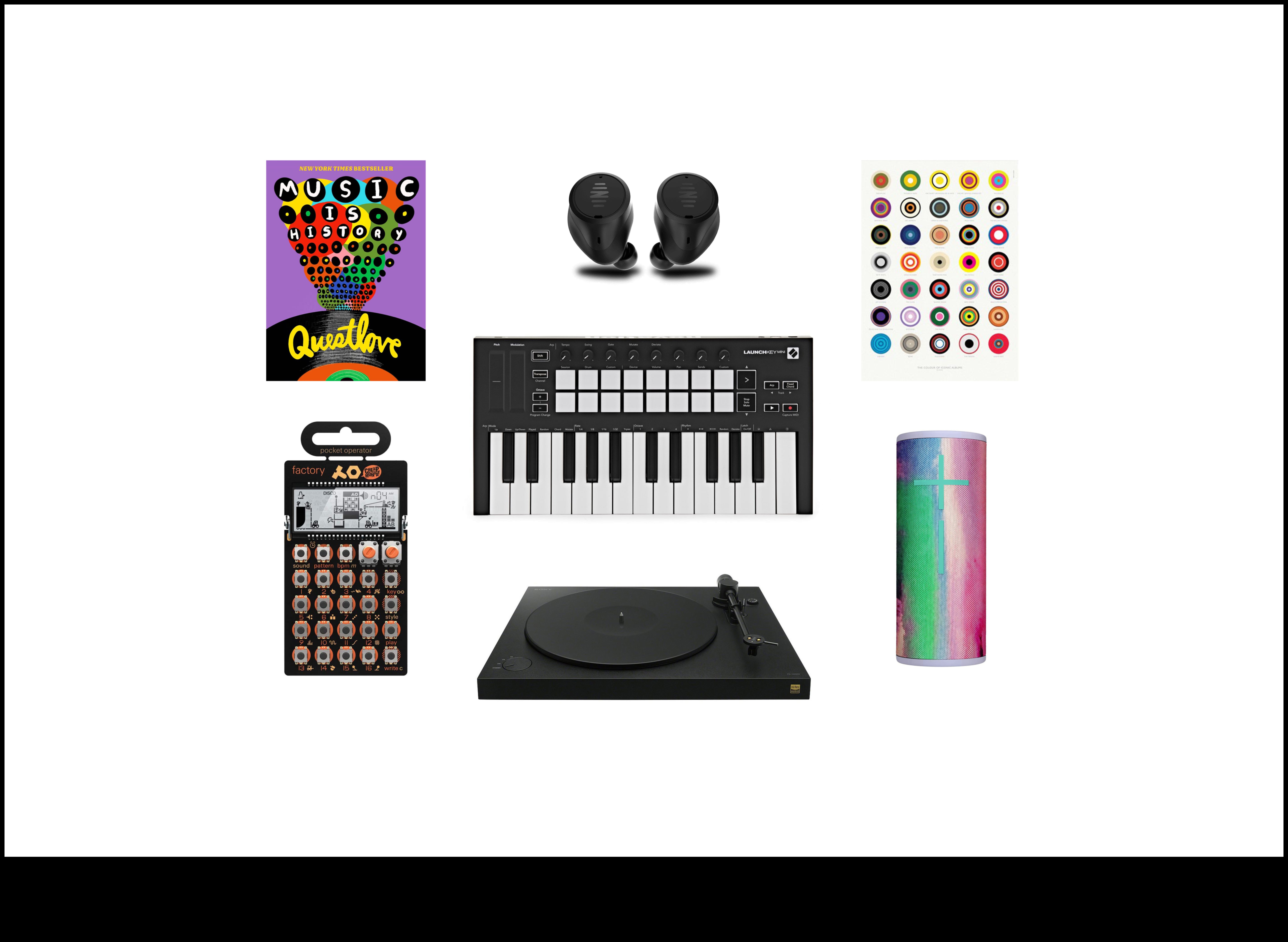 الألحان التقنية: الهدايا الموسيقية لعشاق الموسيقى ومحبي الأدوات