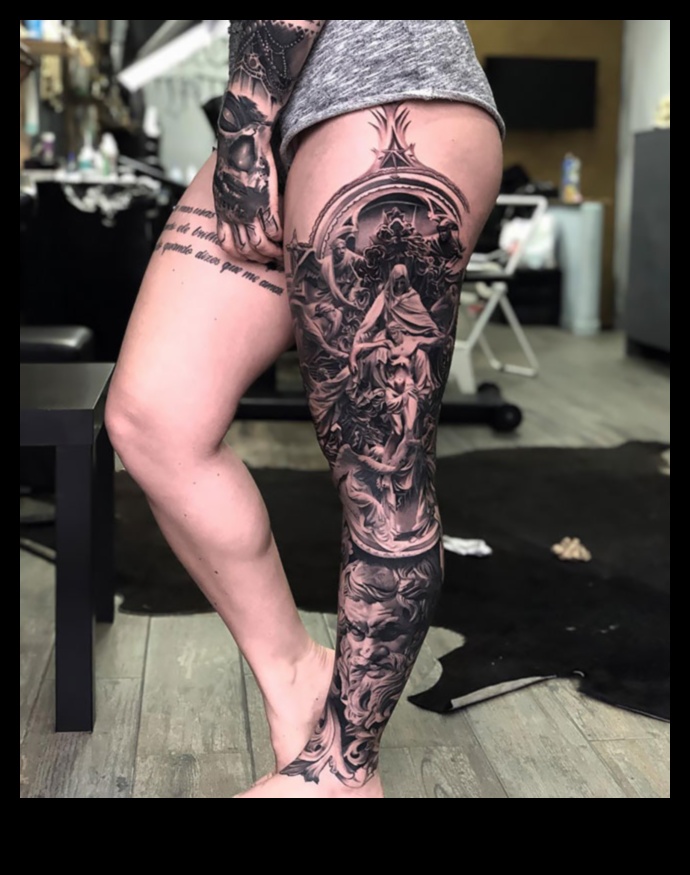 رحلات ملحمية: استكشف عظمة سجلات وشم الساق