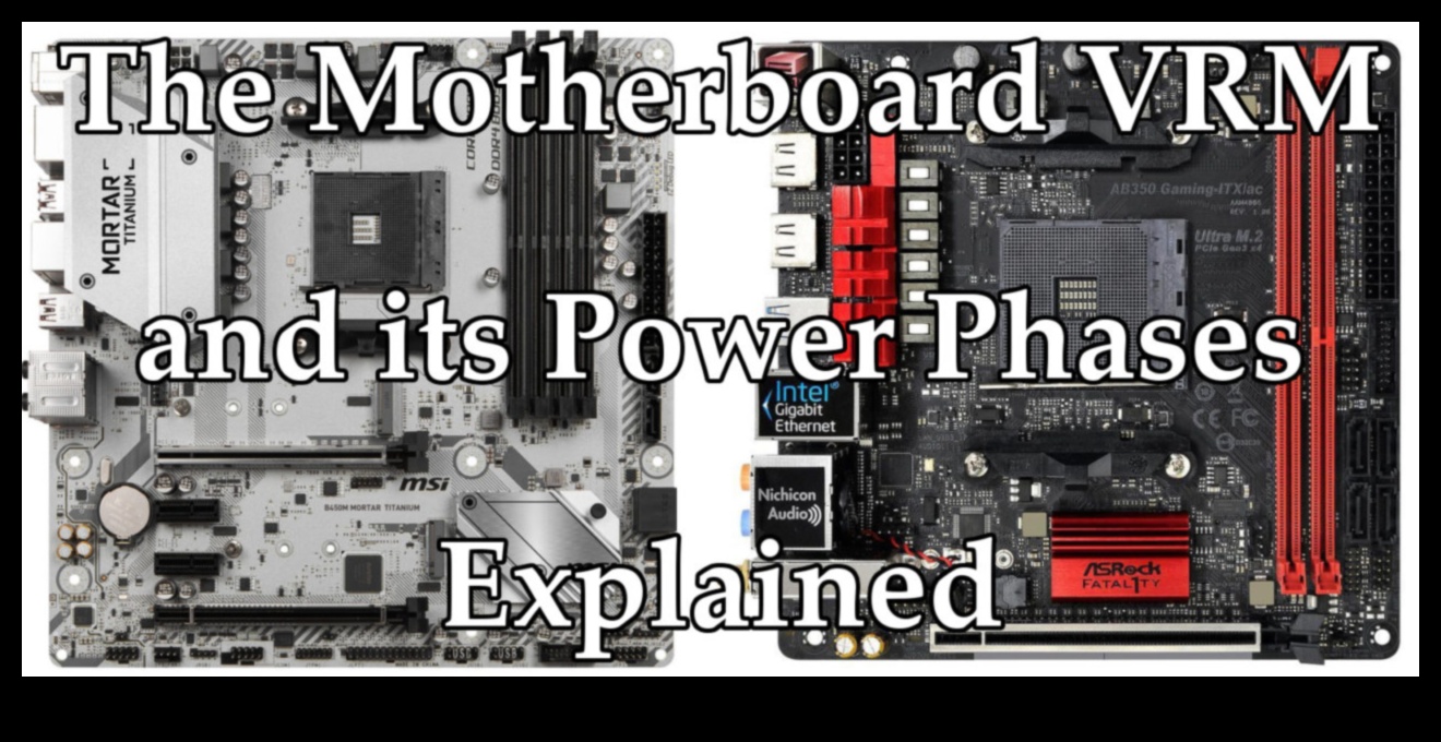 أهمية VRM للوحة الأم: توصيل الطاقة لأداء مستقر