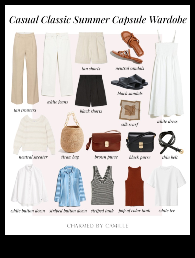 أساسيات أنيقة: ملابس كلاسيكية لخزانة ملابس راقية