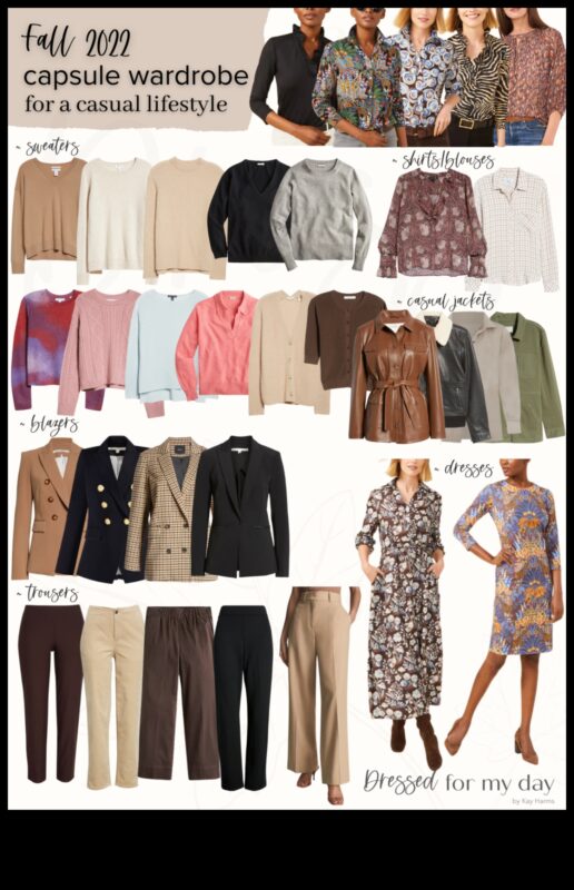 أساسيات أنيقة: ملابس كلاسيكية لخزانة ملابس راقية