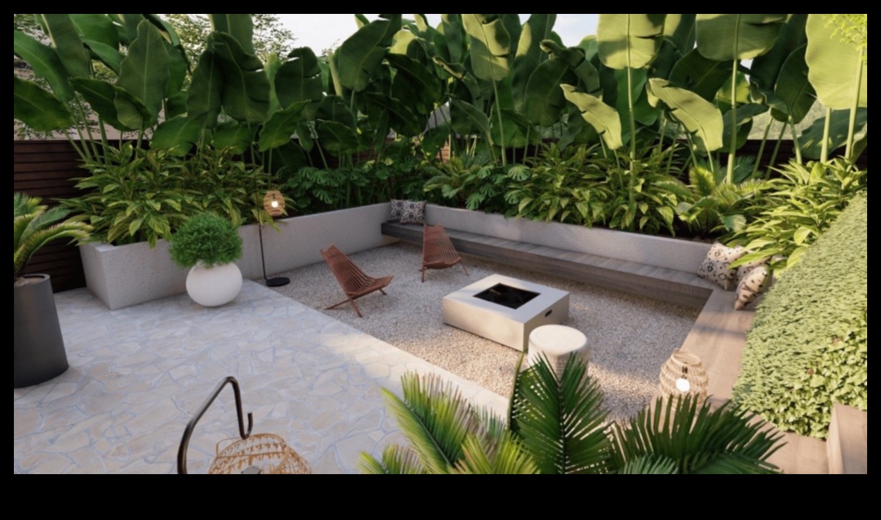 عظمة الحديقة: لمسات فنية لمساحتك الخارجية