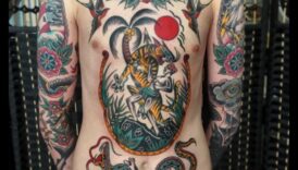 أيقونات في الحبر: رمزية خالدة للوشم التقليدي الكلاسيكي