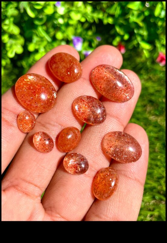 صنستون سباركل: يتلألأ في دفء الأحجار الكريمة المضاءة بنور الشمس