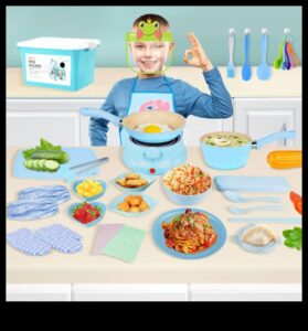 الطهاة الصغار يتحدون: مجموعات الطبخ لمحبي الطعام الصغار