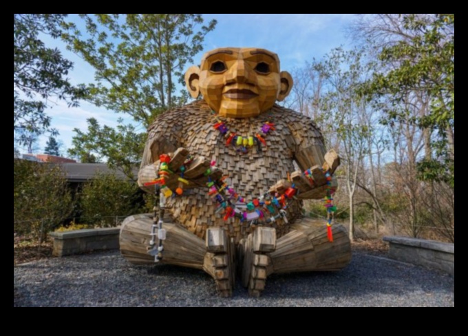 الملاذ النباتي: التنقل في نزوة المنحوتات الخارجية